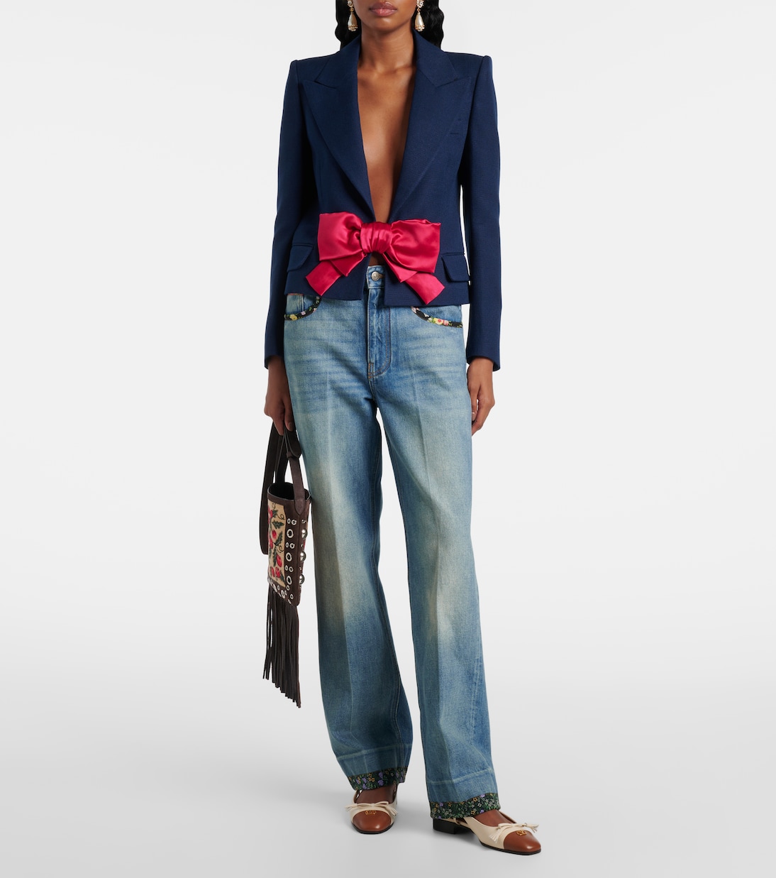 Blazer con fiocco | Valentino