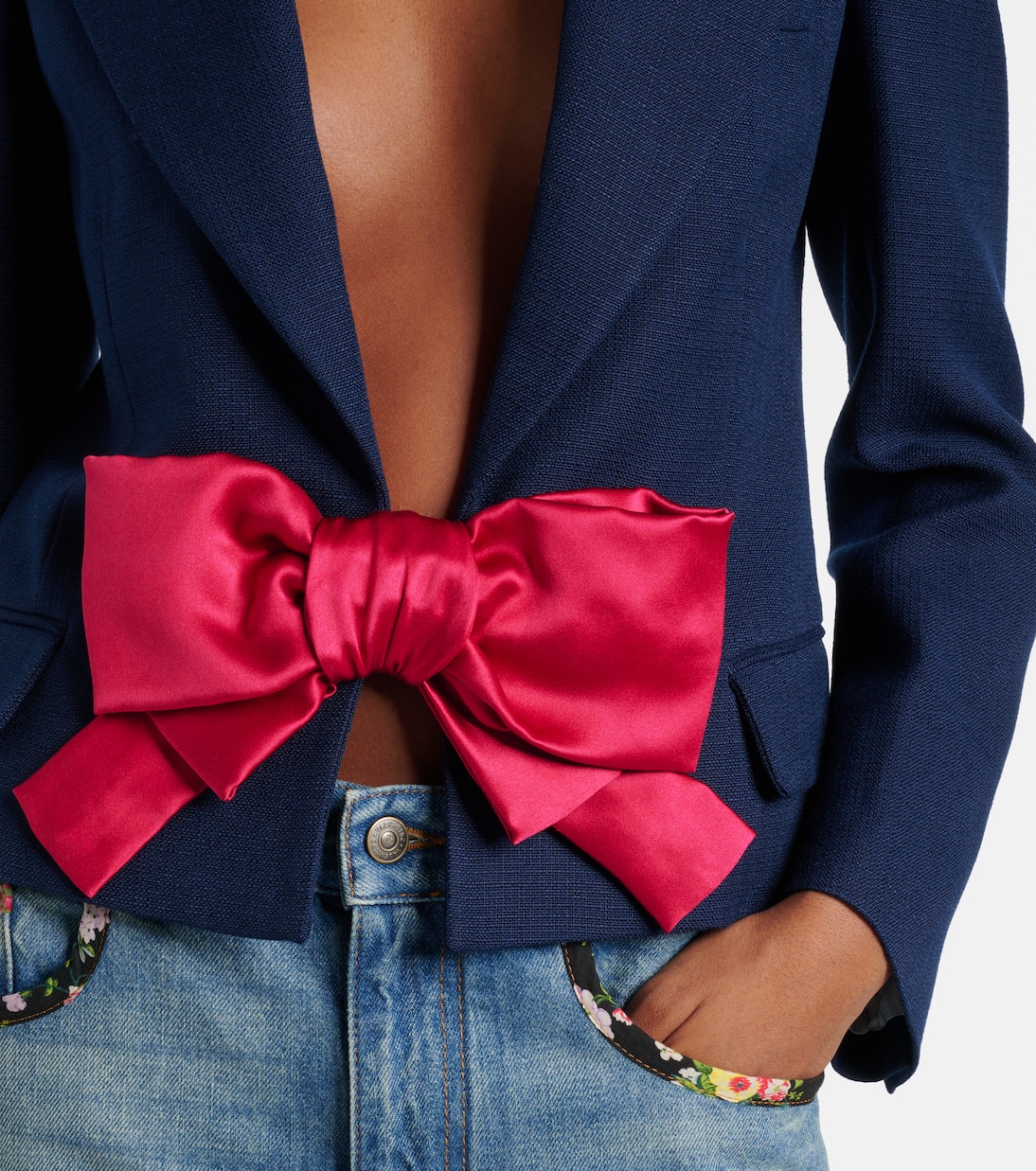 Blazer con fiocco | Valentino
