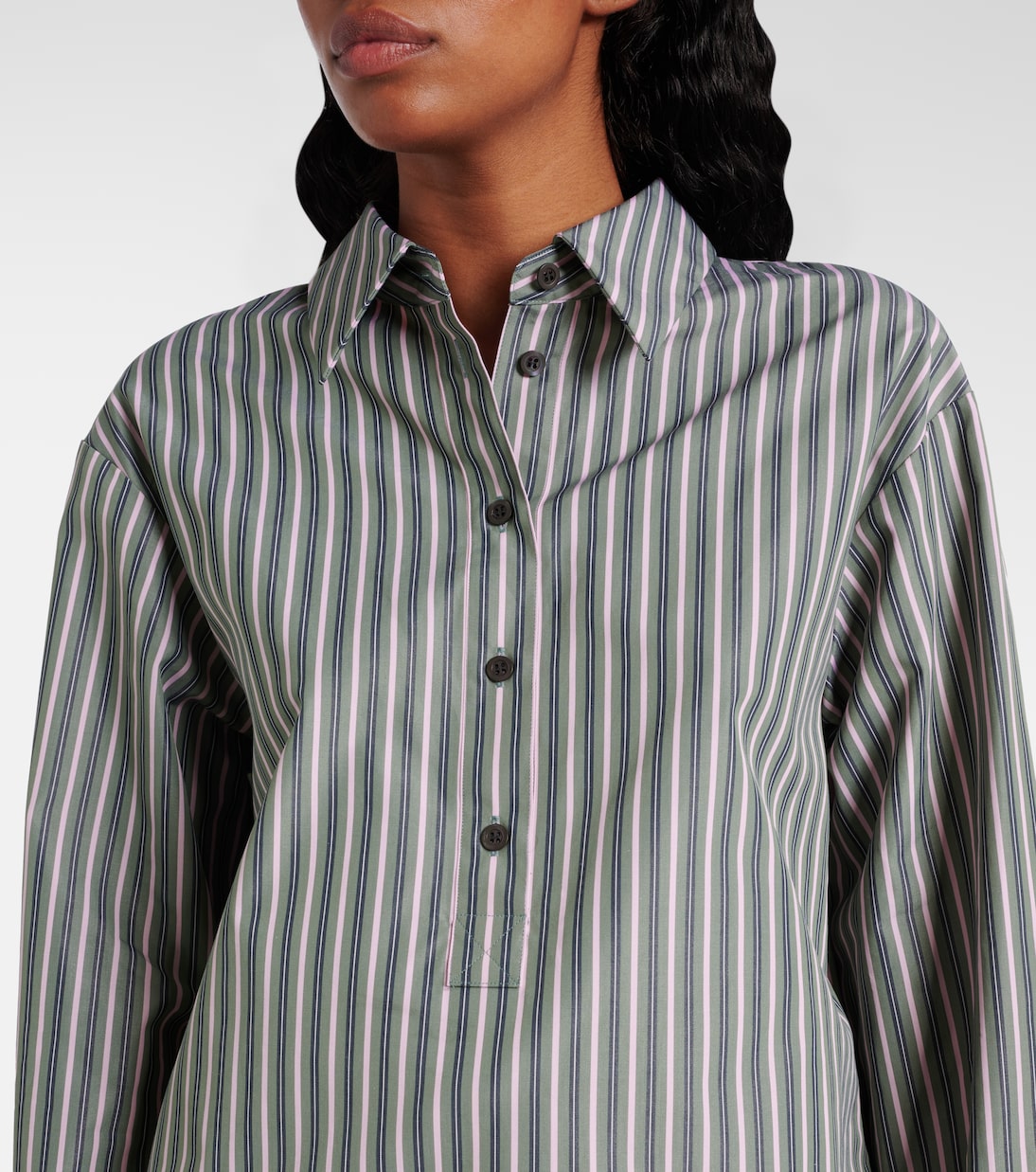 Camicia in cotone a righe | Dries Van Noten