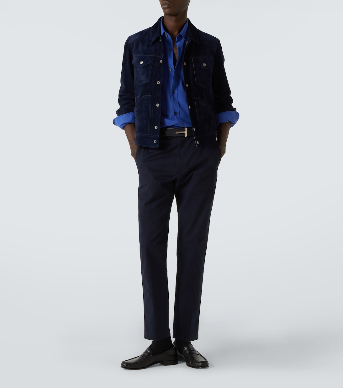 Cotton twill chinos | Tom Ford