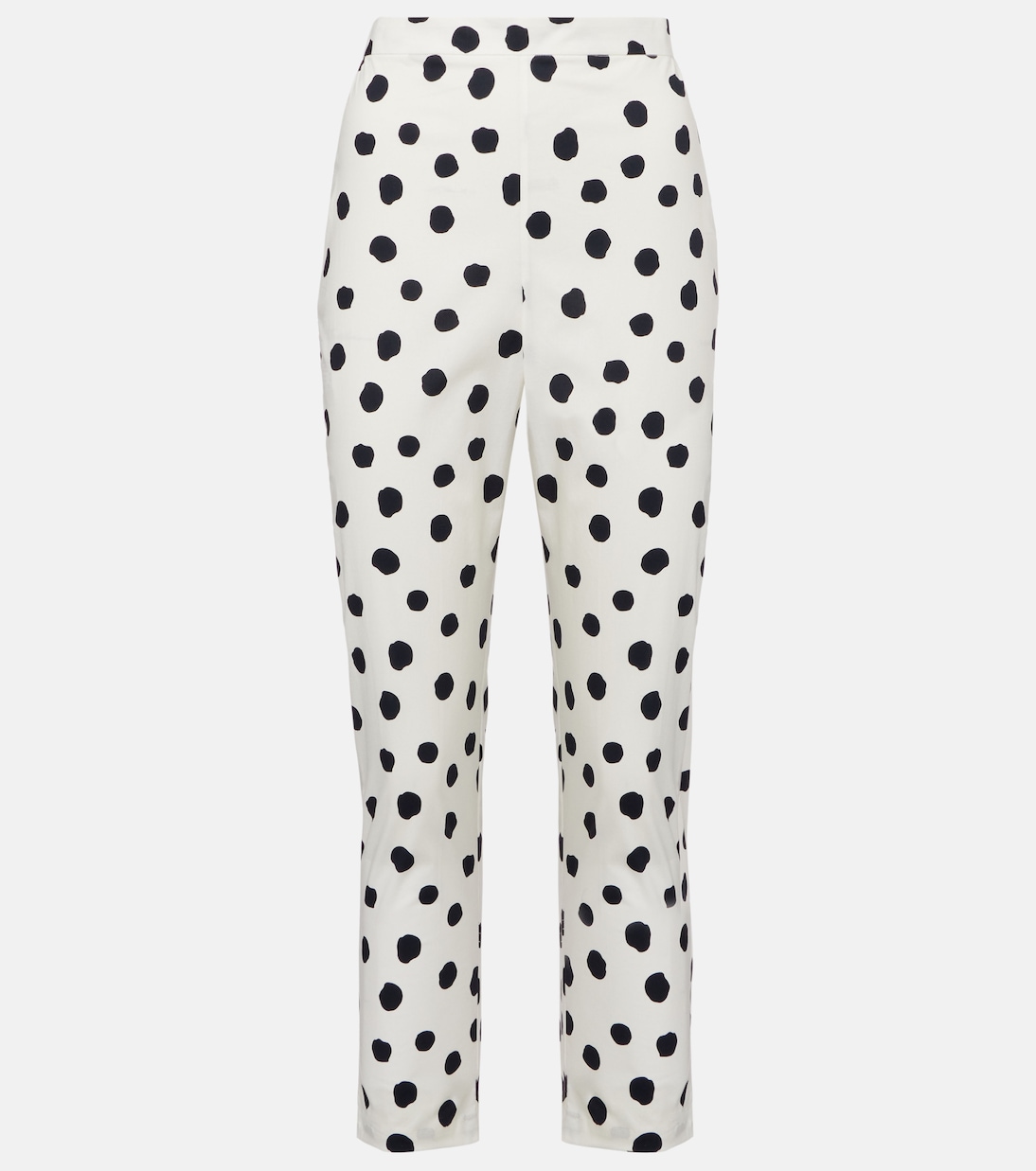 Cotton-blend capri pants | Adriana Degreas