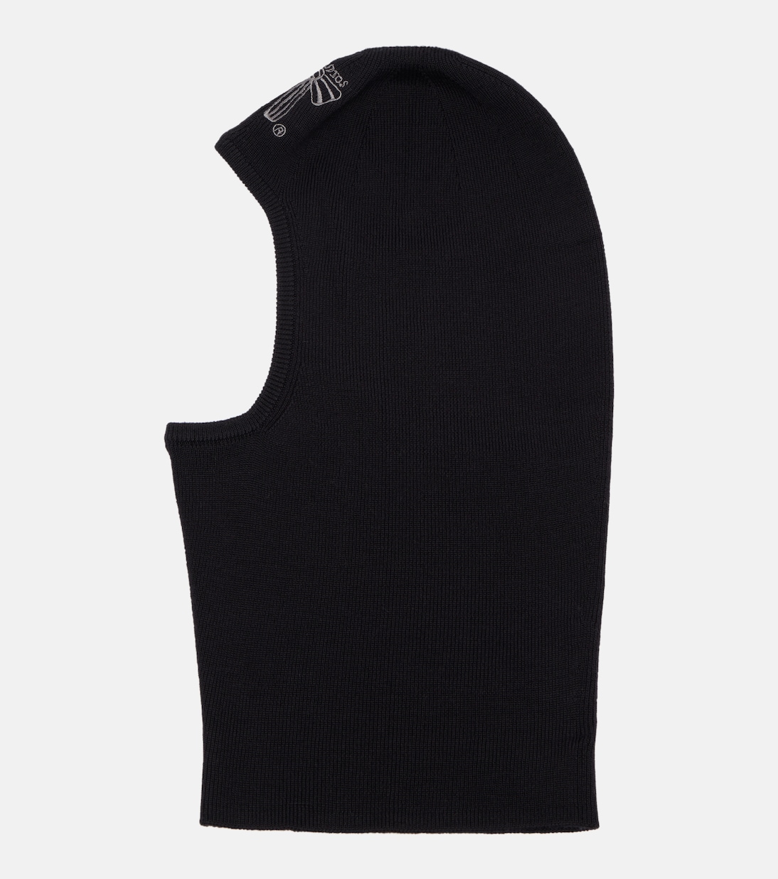 Logo embroidered wool ski mask | Acne Studios
