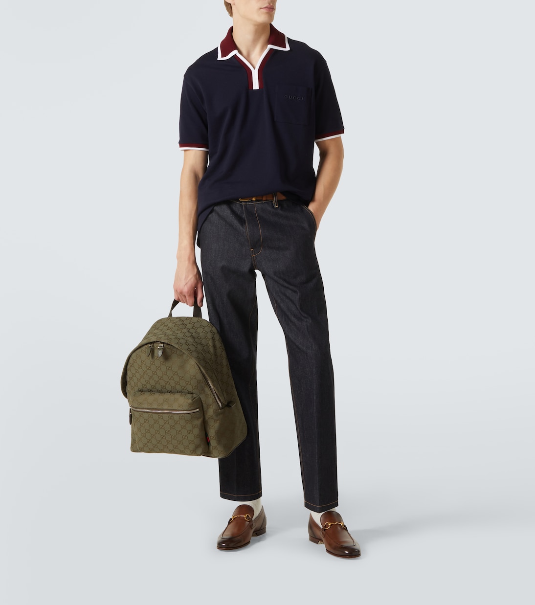 Rucksack GG Medium aus Canvas | Gucci