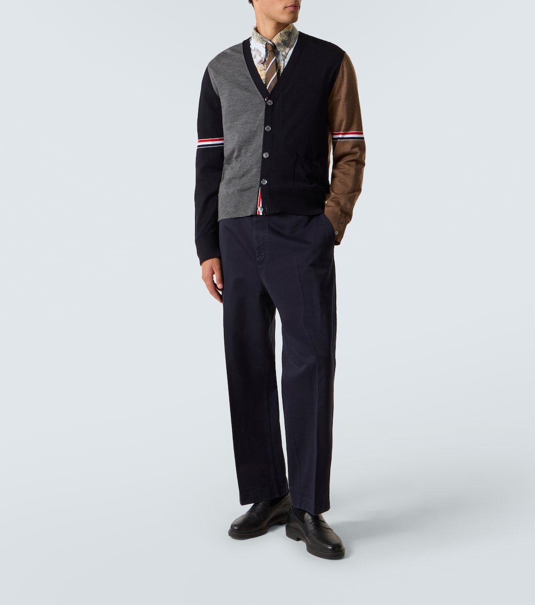 棉质印花衬衫 | Thom Browne