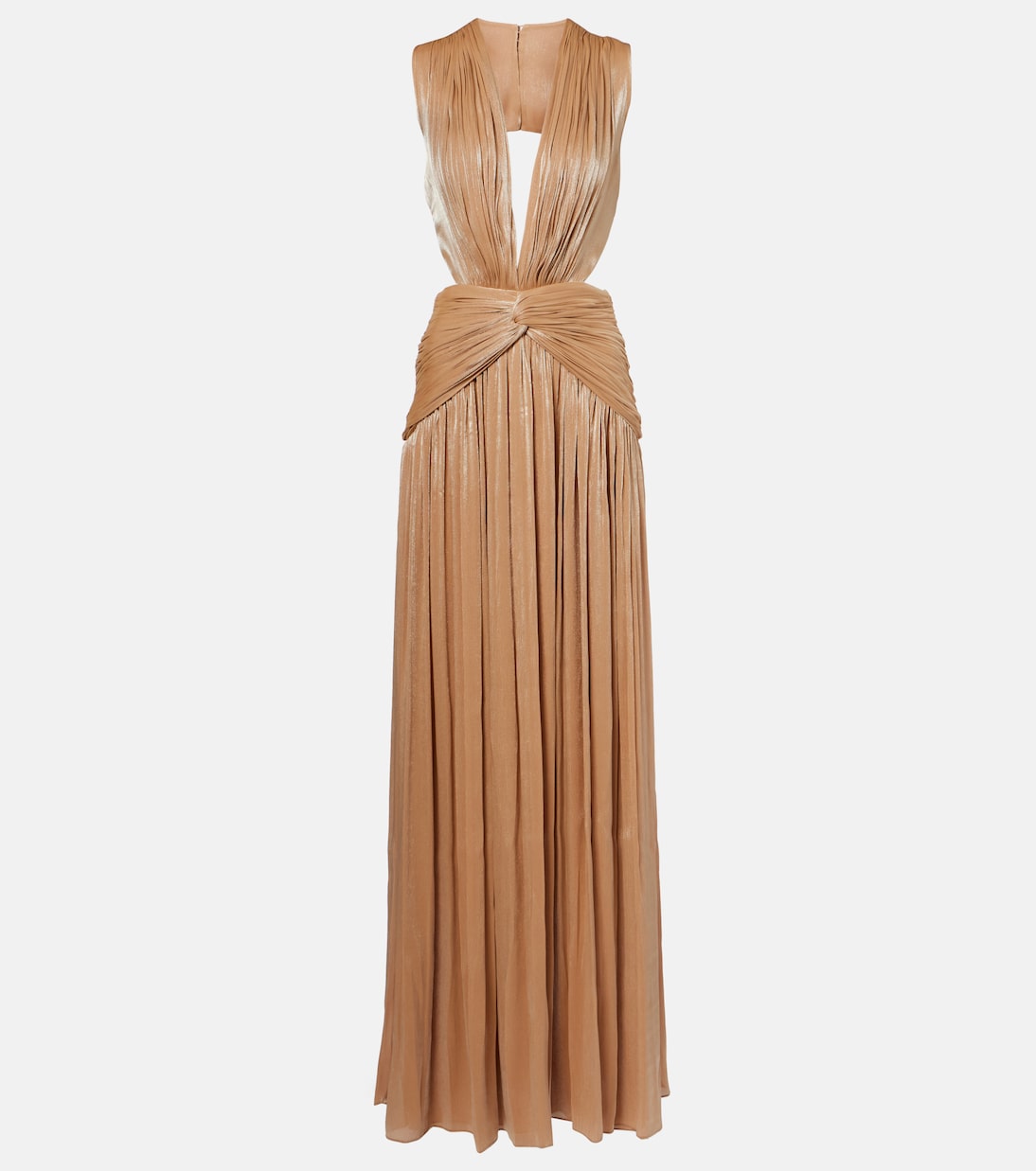Silla cutout gathered gown | Costarellos