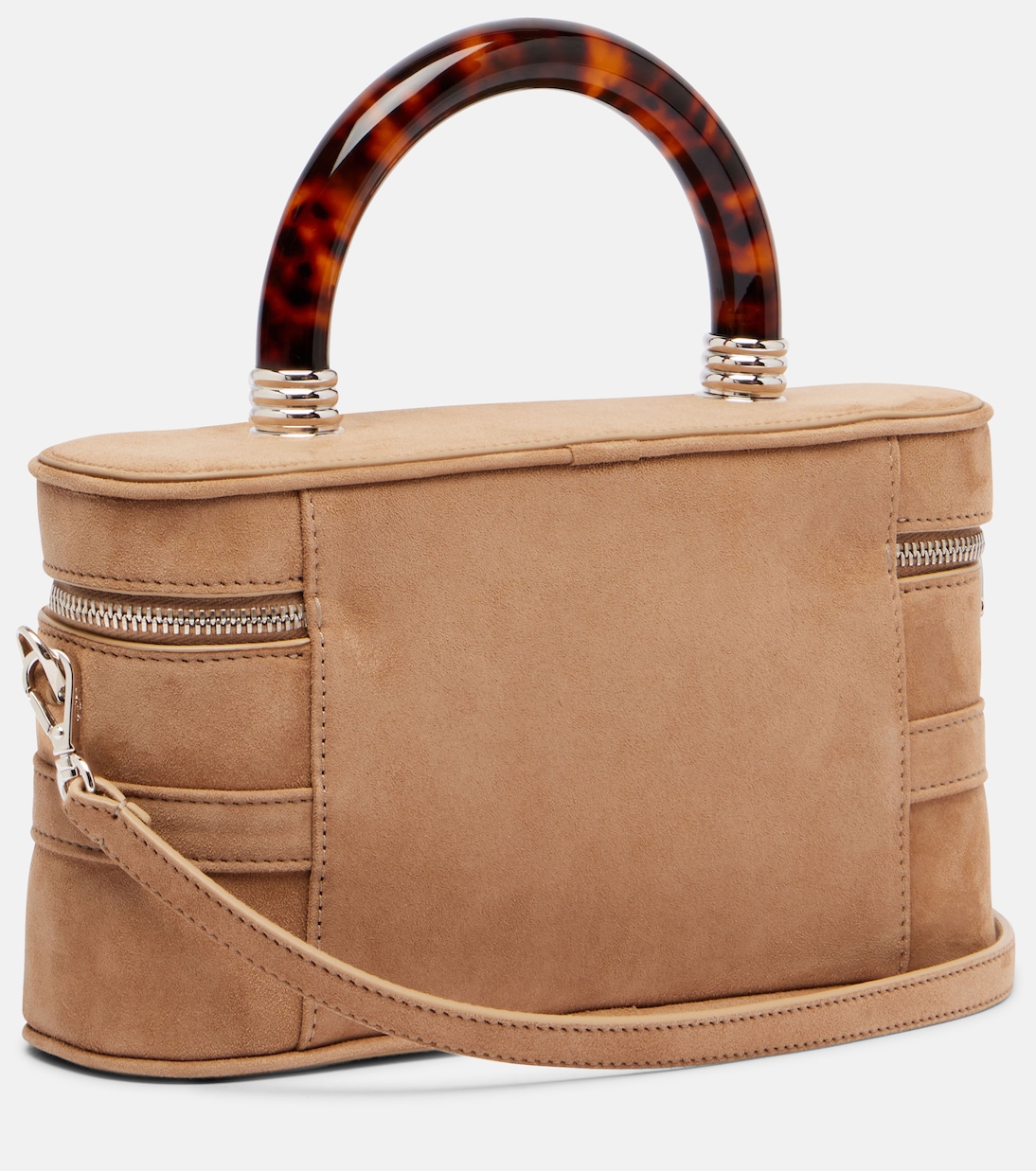 Sac Vanity Mini en daim | Roger Vivier