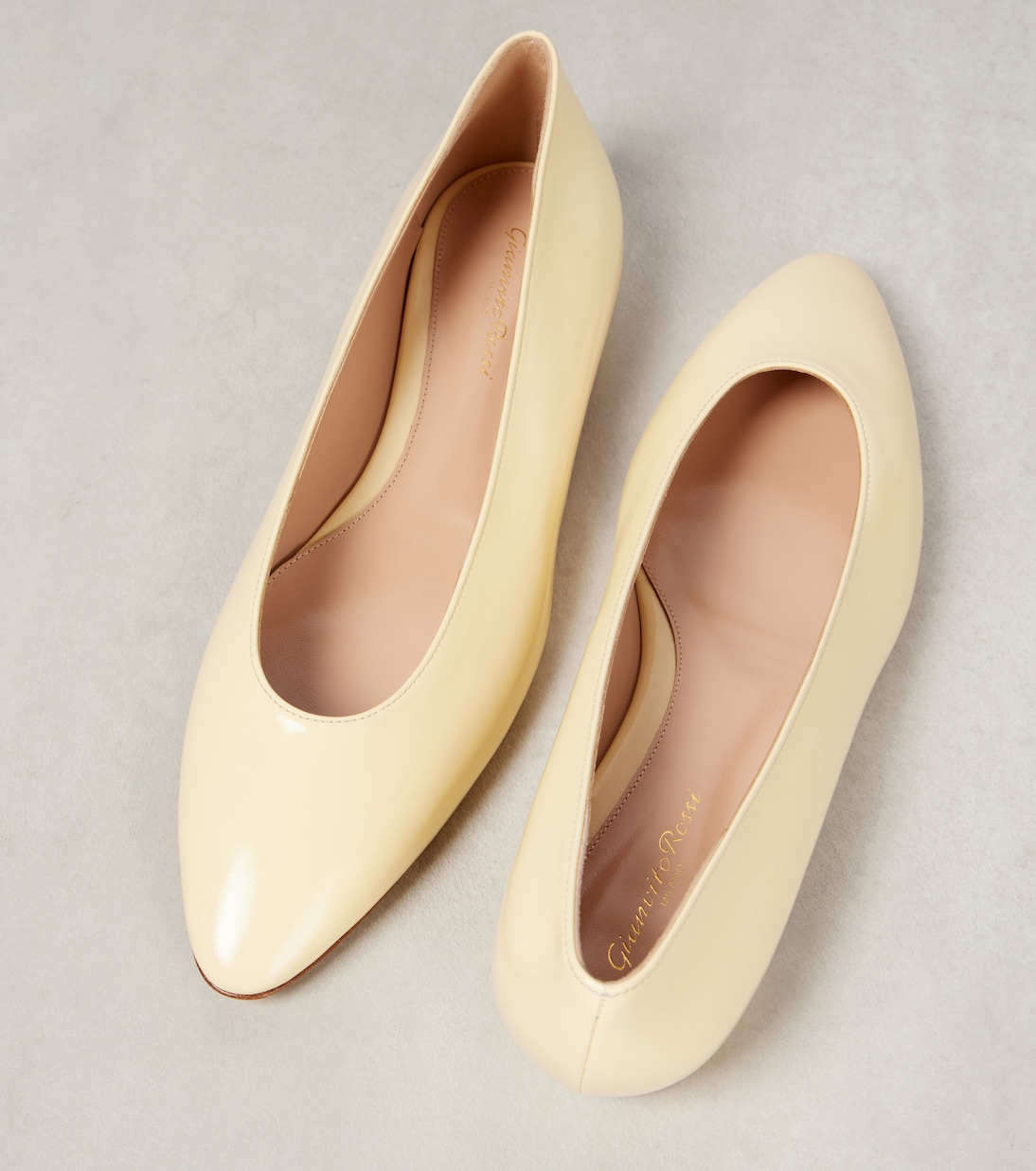 Ballerinas Amelia 15 aus Leder | Gianvito Rossi