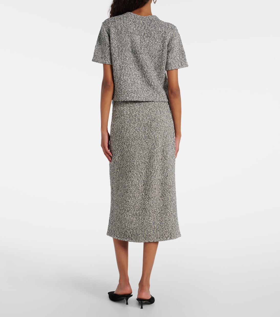 Cropped tweed top | Tory Burch