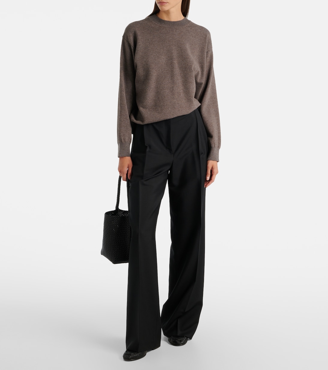 Wool and cashmere-blend sweater | Róhe