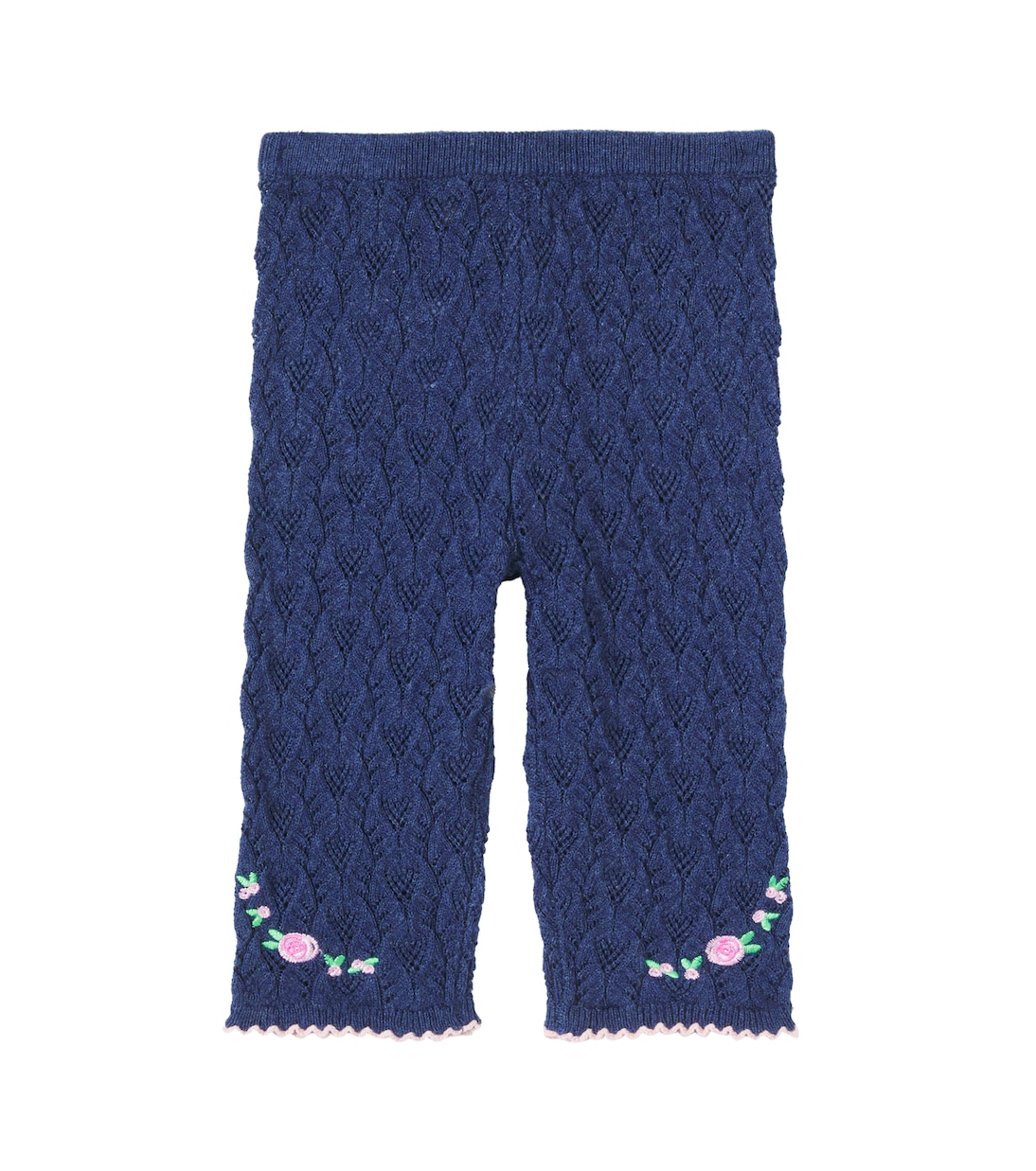 Rosier embroidered cotton, wool, and cashmere pants | Konges Sløjd