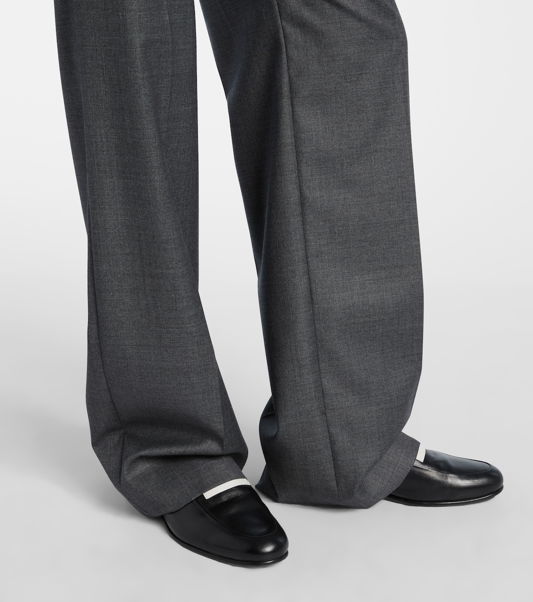 High-rise wool straight pants | Givenchy