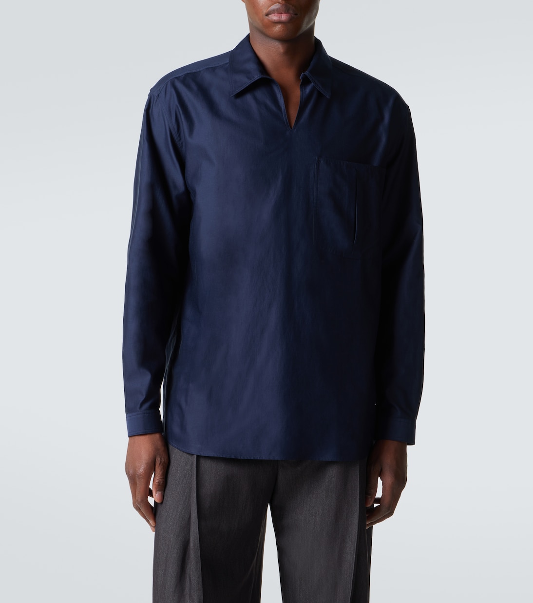 Cotton and silk shirt | Giorgio Armani