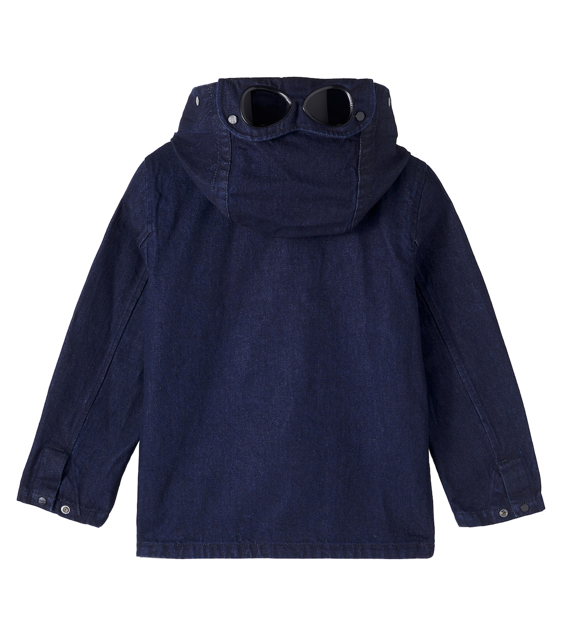 Logo cotton denim jacket | C.P. Company Kids