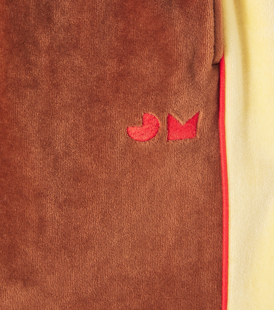 Happiness cotton-blend velvet sweatpants | Jellymallow