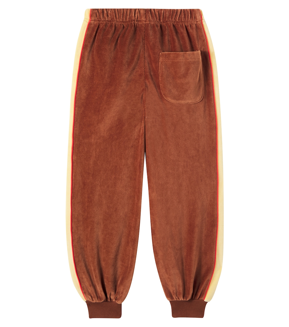 Happiness cotton-blend velvet sweatpants | Jellymallow