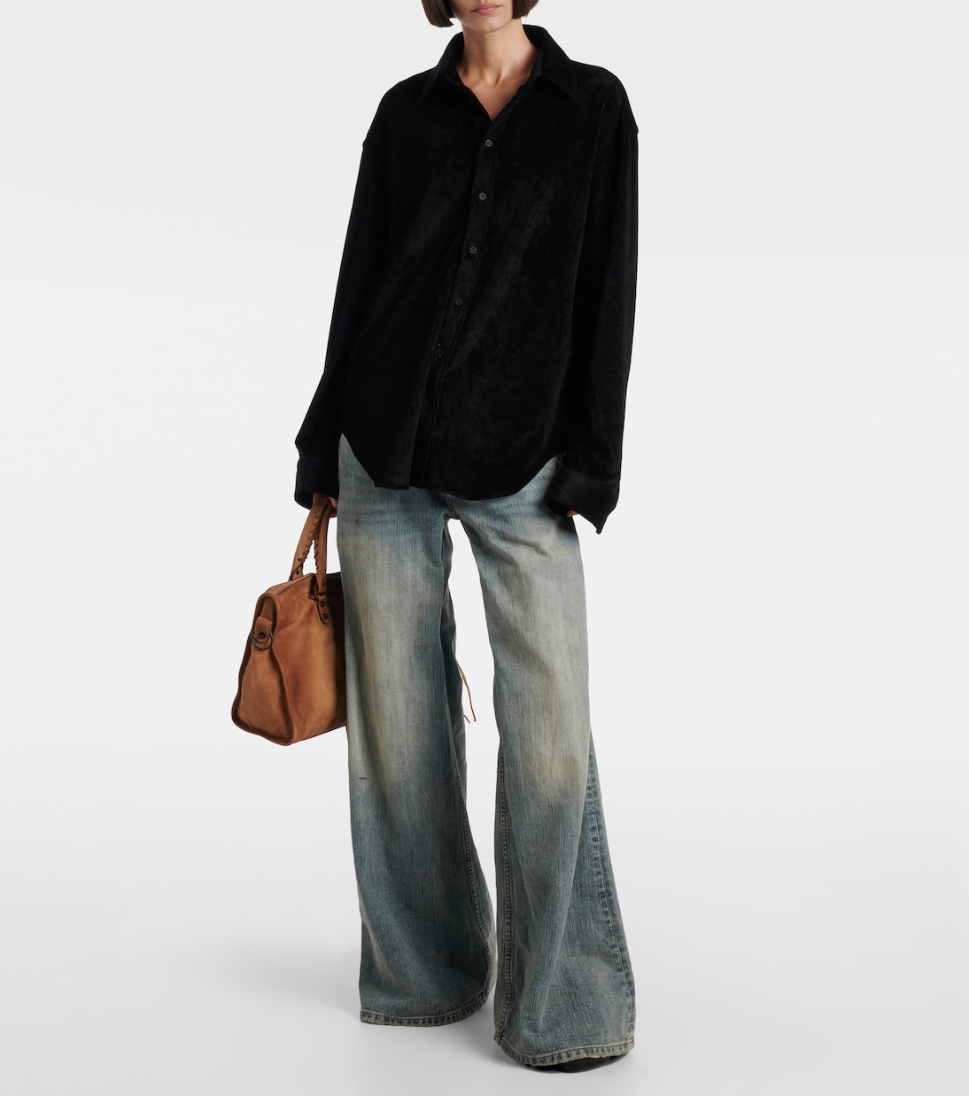 Velvet shirt | Balenciaga