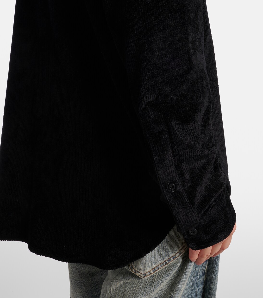 Velvet shirt | Balenciaga