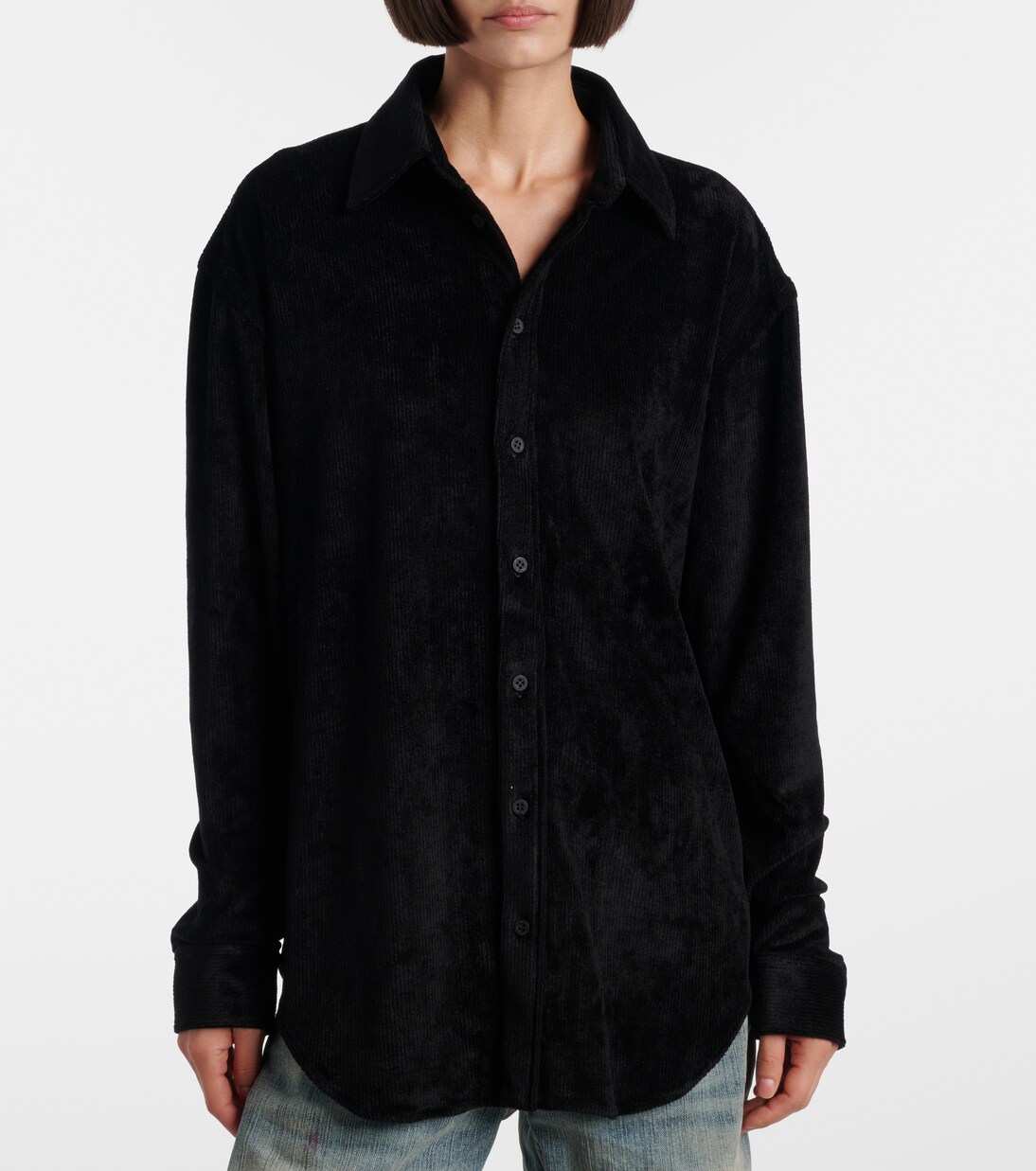 Velvet shirt | Balenciaga