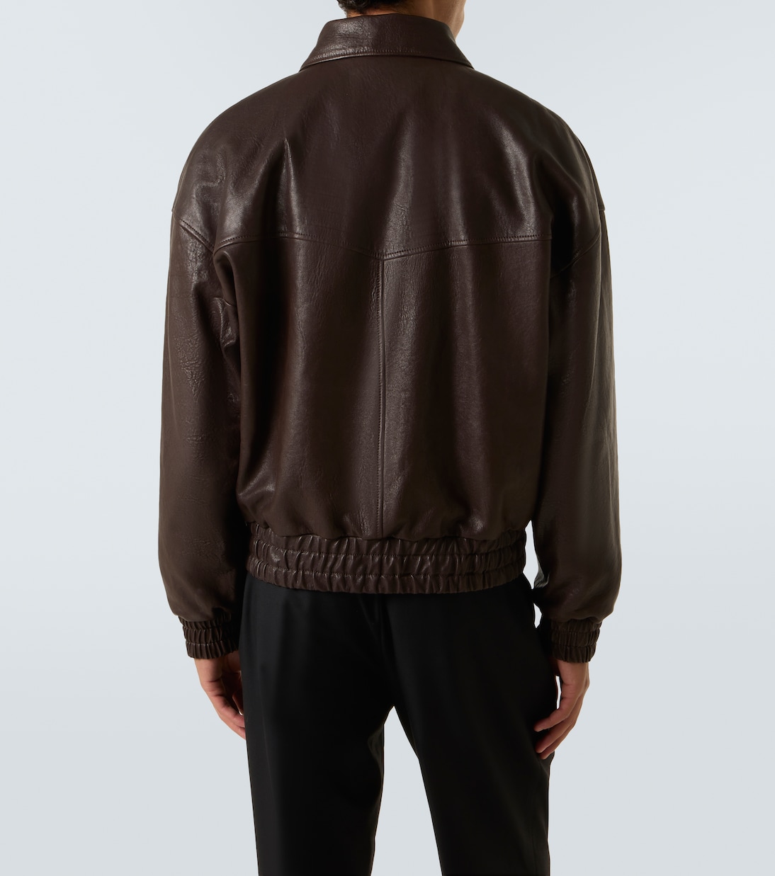 Leather bomber jacket | Saint Laurent