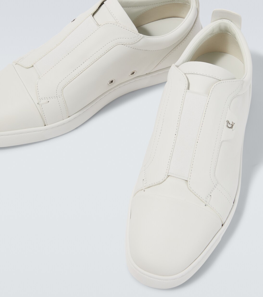 St Louis leather slip-on sneakers | Christian Louboutin