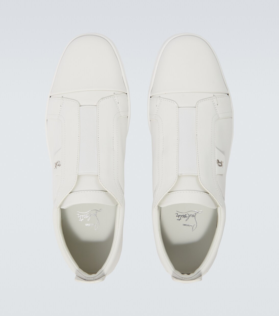 St Louis leather slip-on sneakers | Christian Louboutin