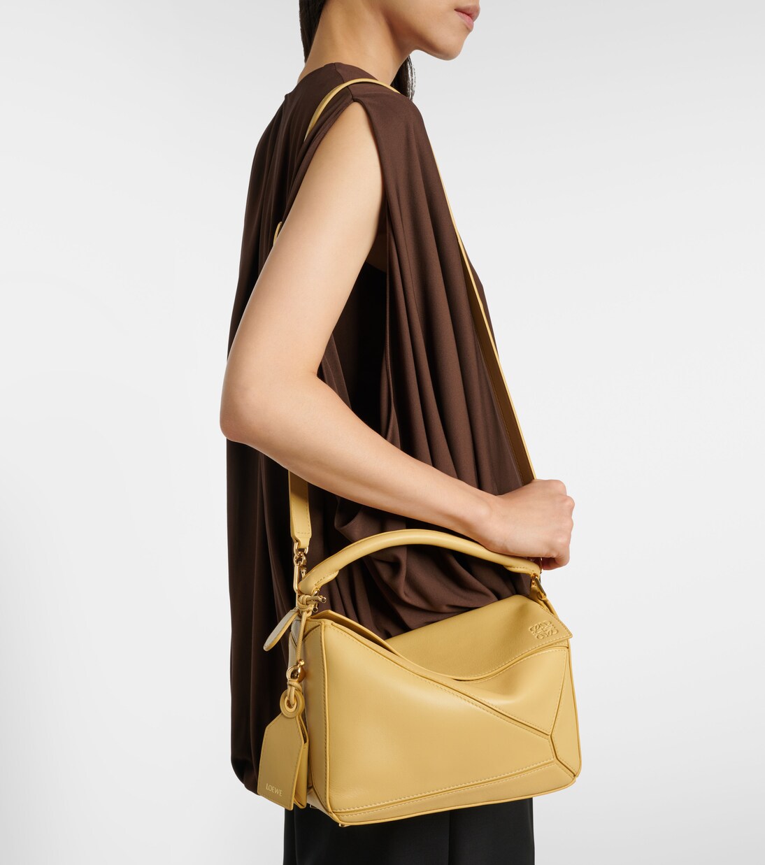 Puzzle Featherlight Small tote bag | Loewe