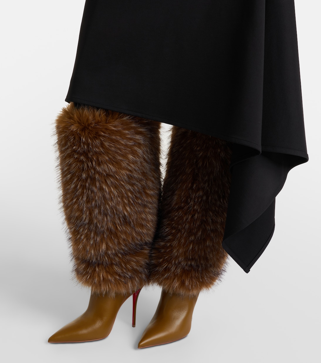 Yangzee 100 leather knee-high boots | Christian Louboutin