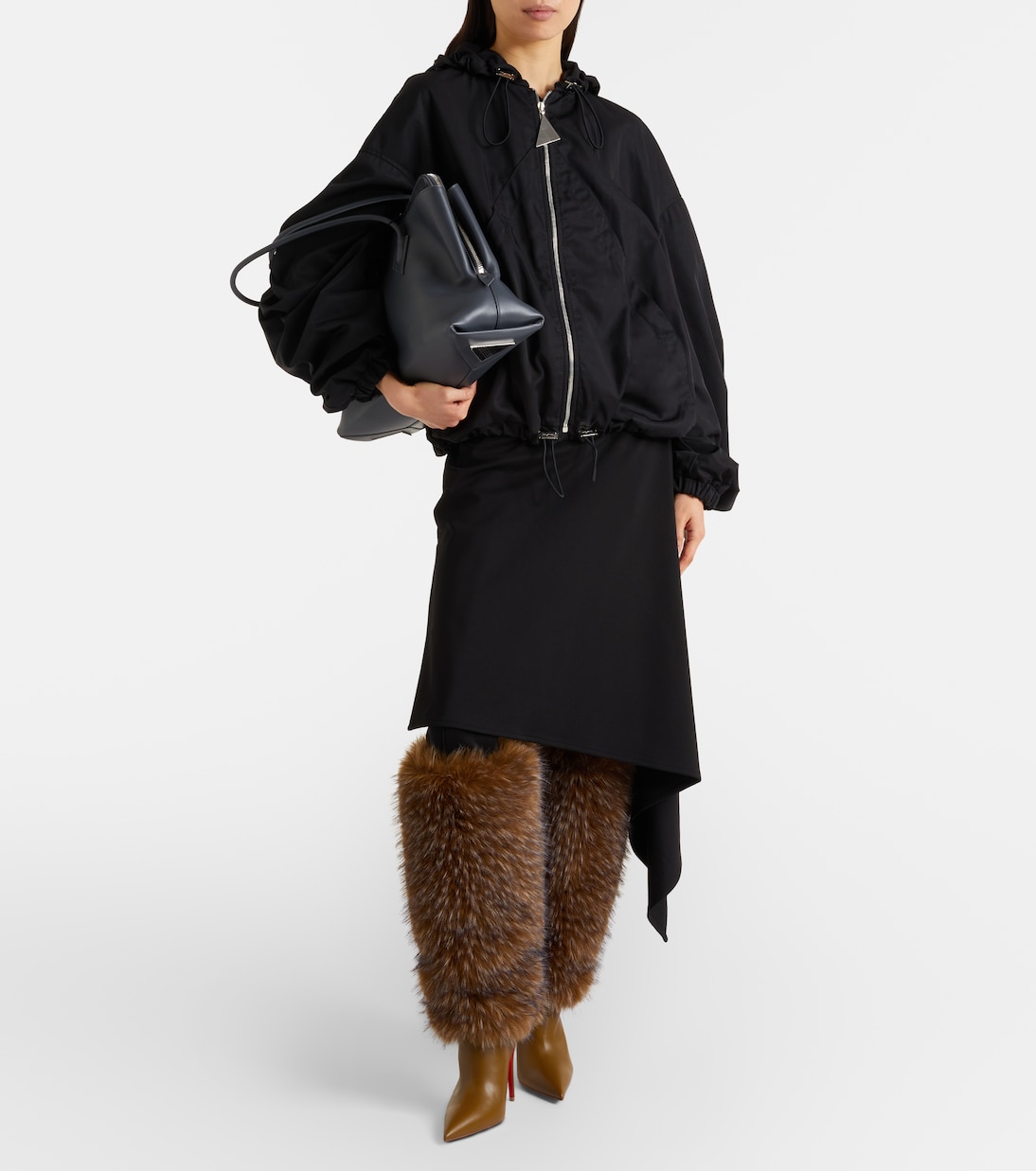 Yangzee 100 leather knee-high boots | Christian Louboutin