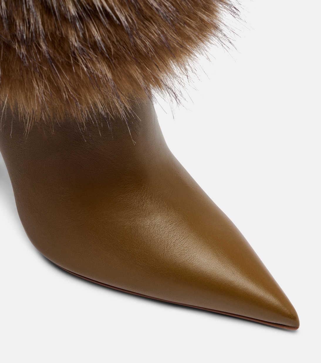 Yangzee 100 leather knee-high boots | Christian Louboutin