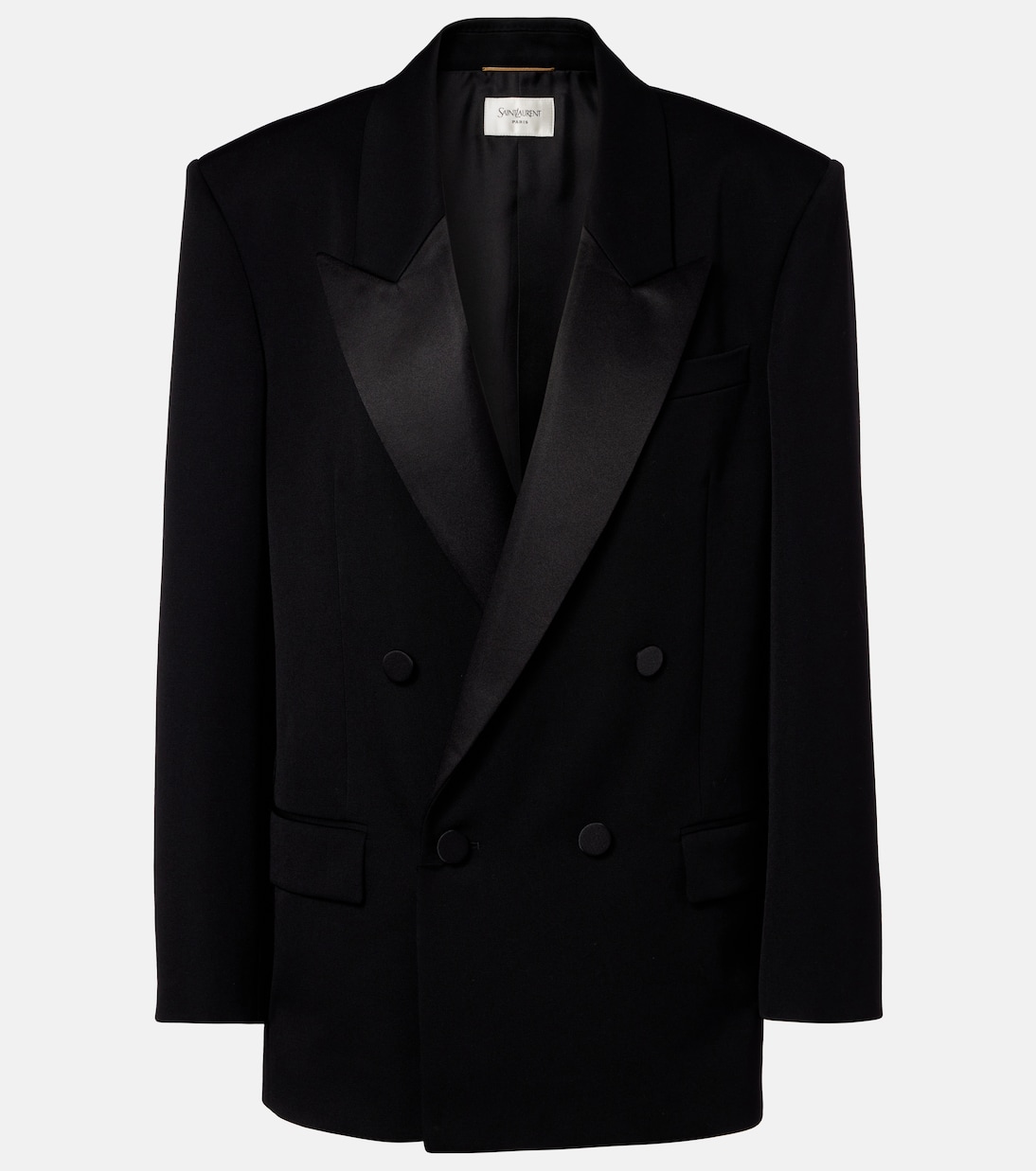 Blazer cruzado de lana | Saint Laurent