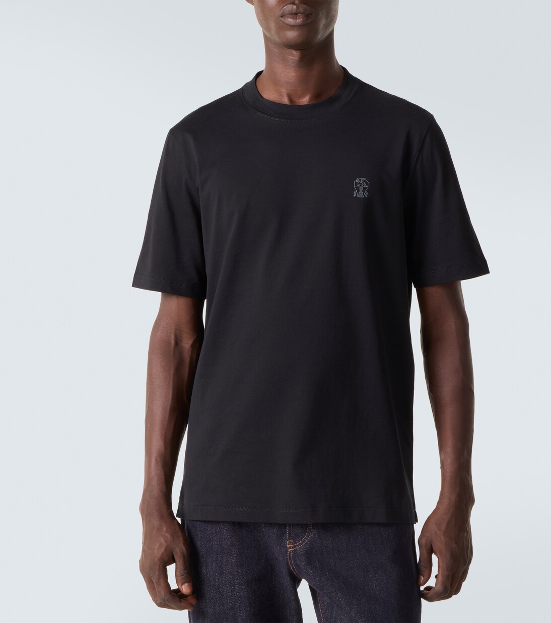 T-Shirt aus Baumwolle | Brunello Cucinelli