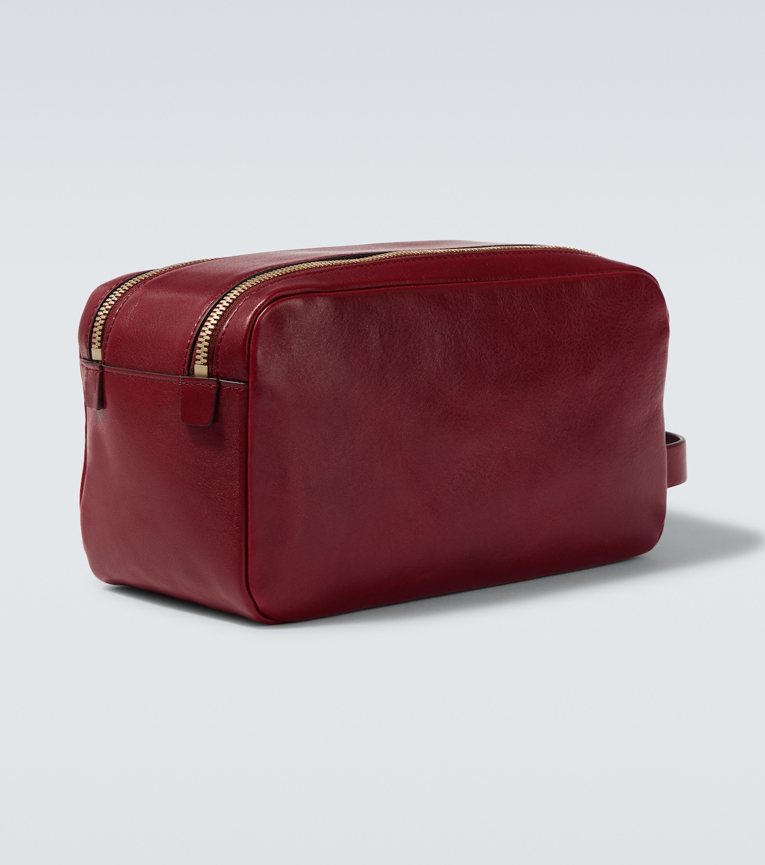 Trousse de toilette en cuir | Brunello Cucinelli