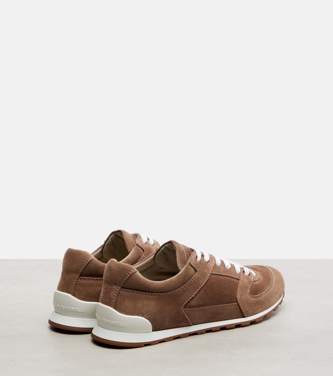 Sneakers Runner aus Veloursleder | Brunello Cucinelli