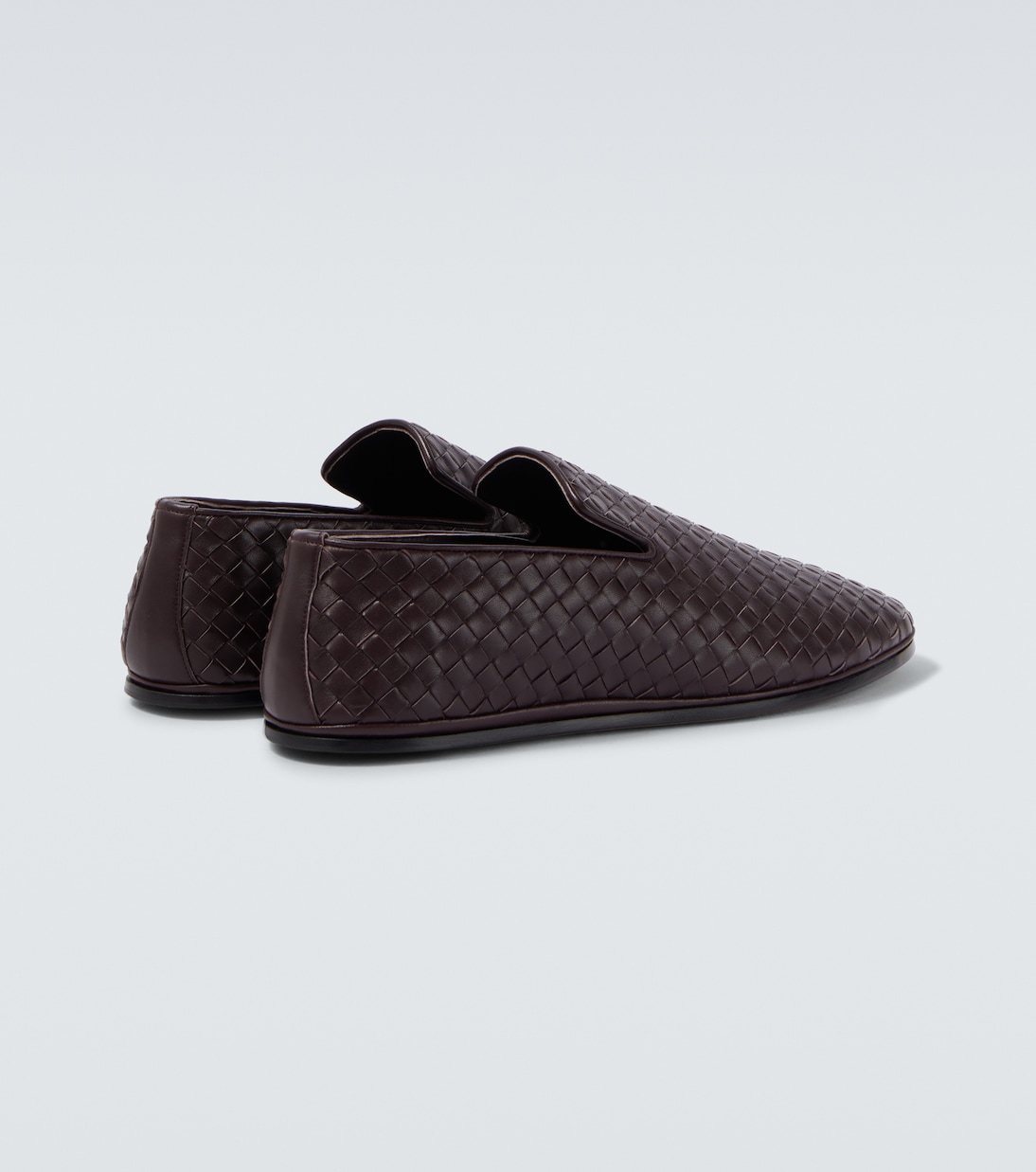 Sunday Intrecciato leather slip-on shoes | Bottega Veneta