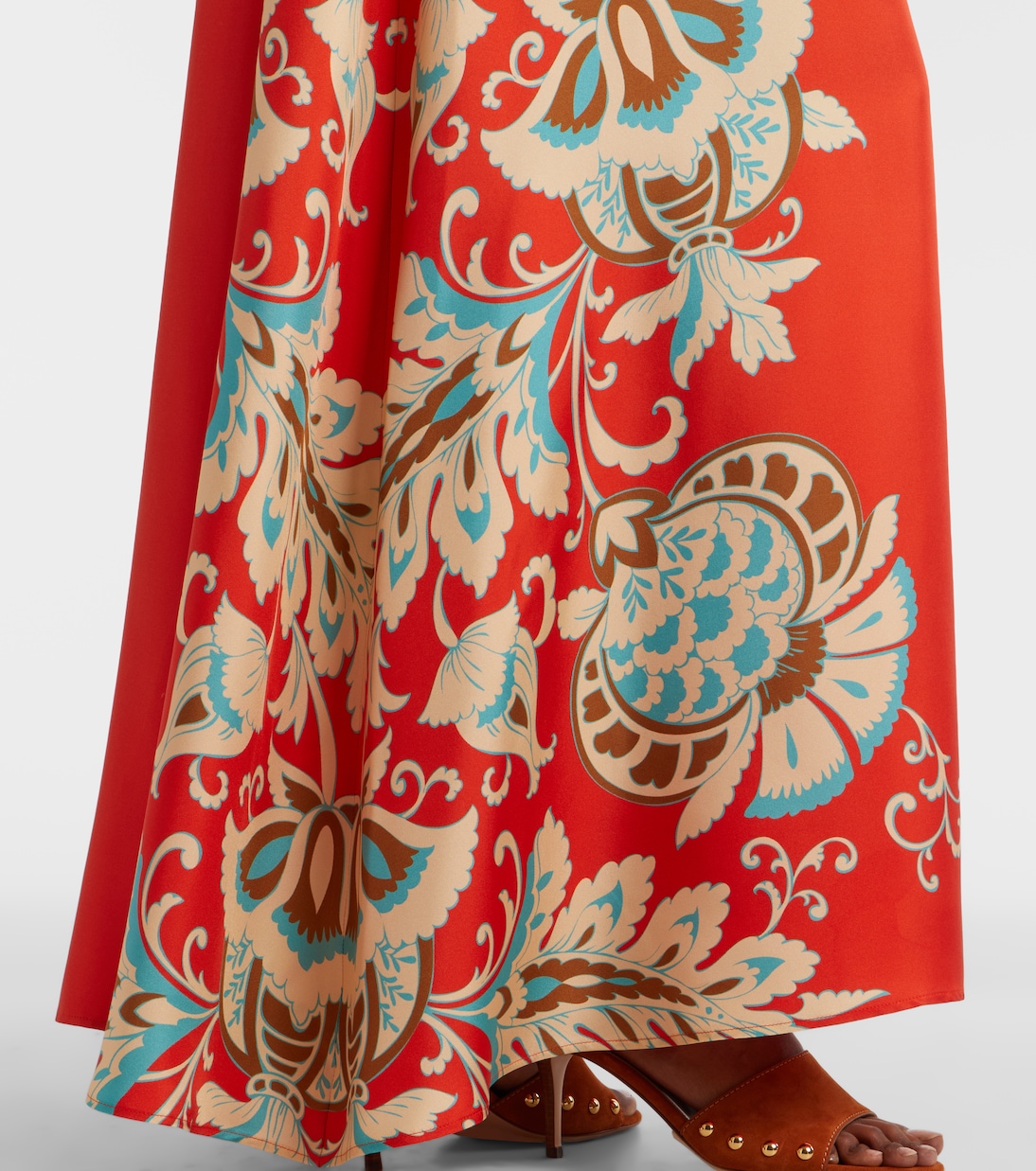 Printed silk shirt dress | Etro