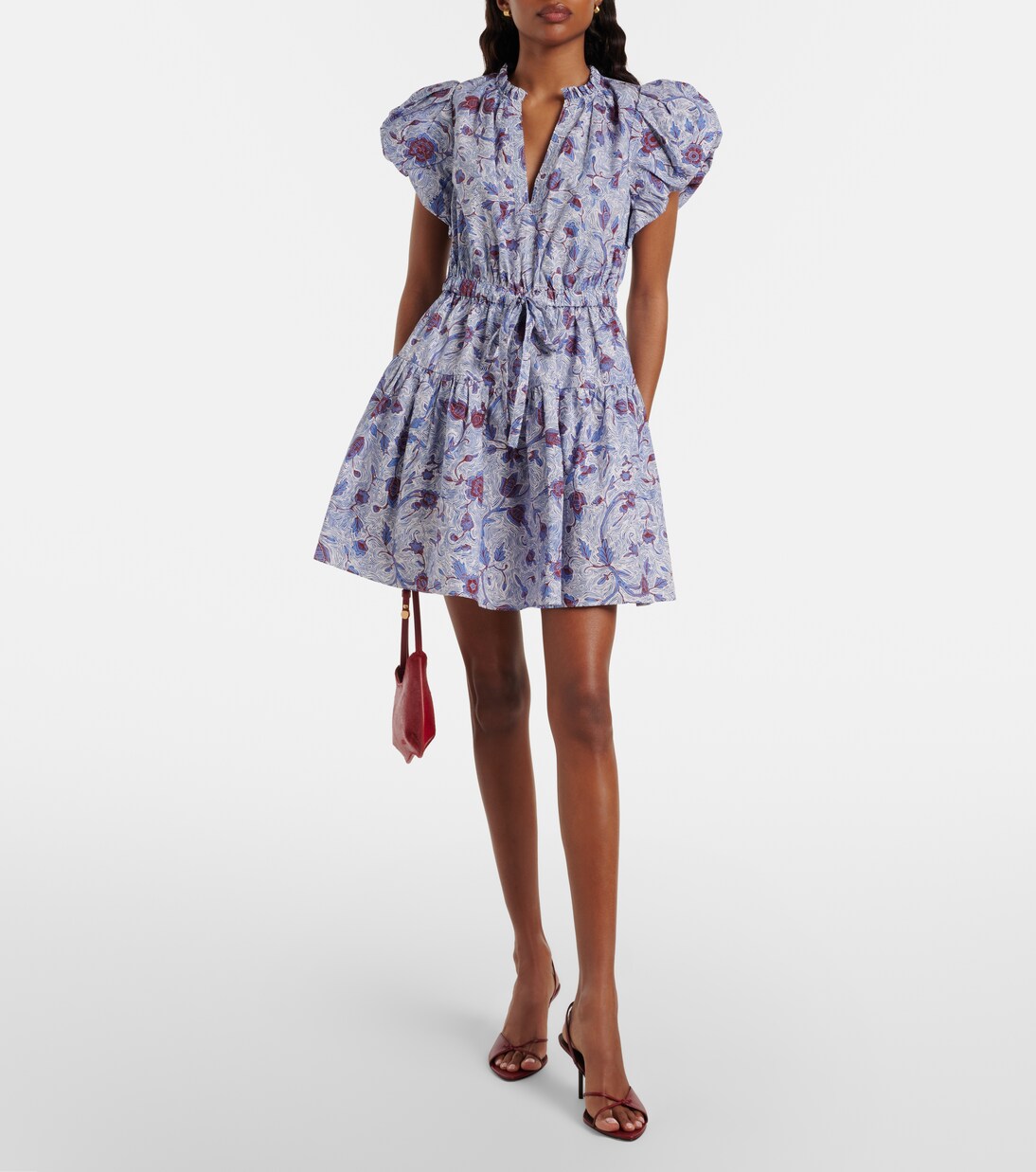 Izel floral cotton minidress | Ulla Johnson