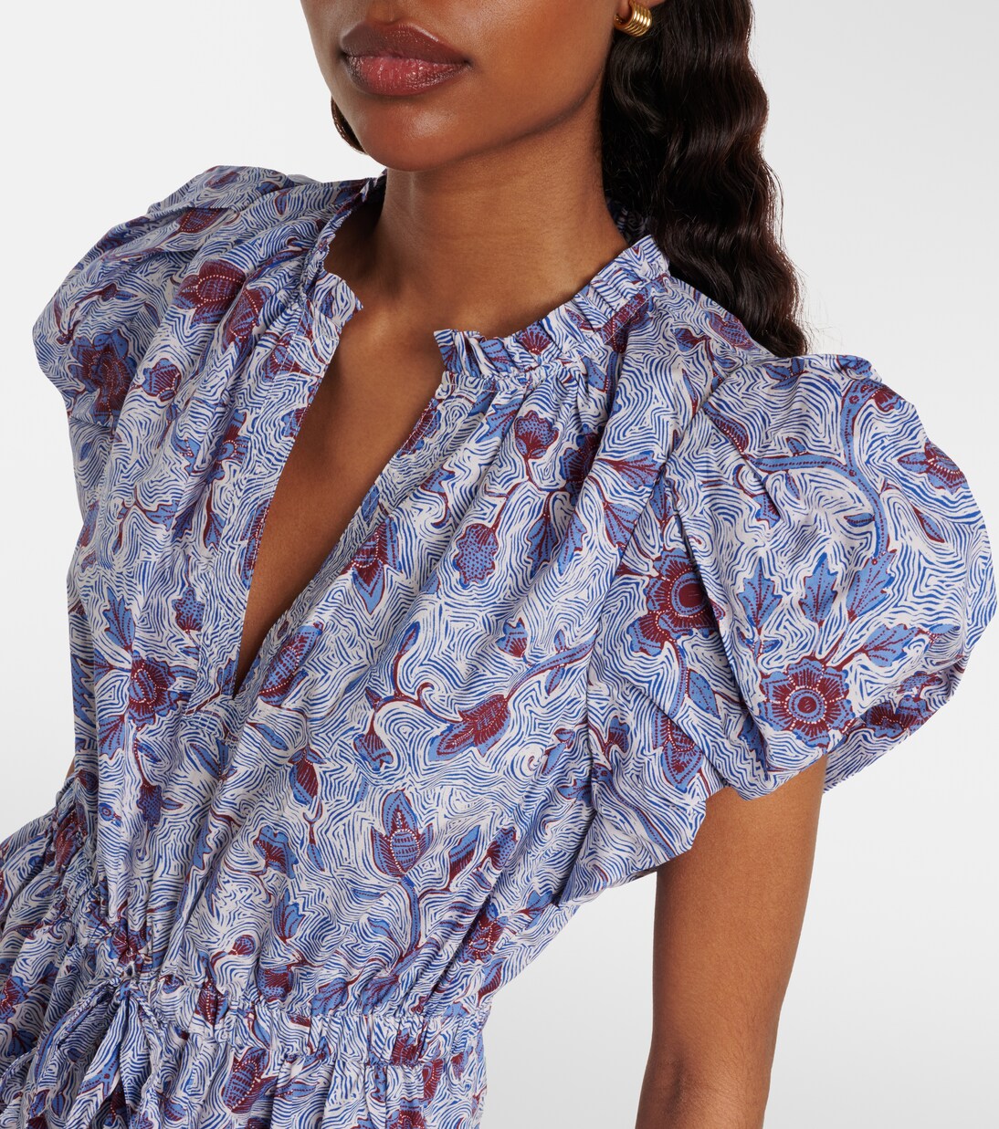 Izel floral cotton minidress | Ulla Johnson