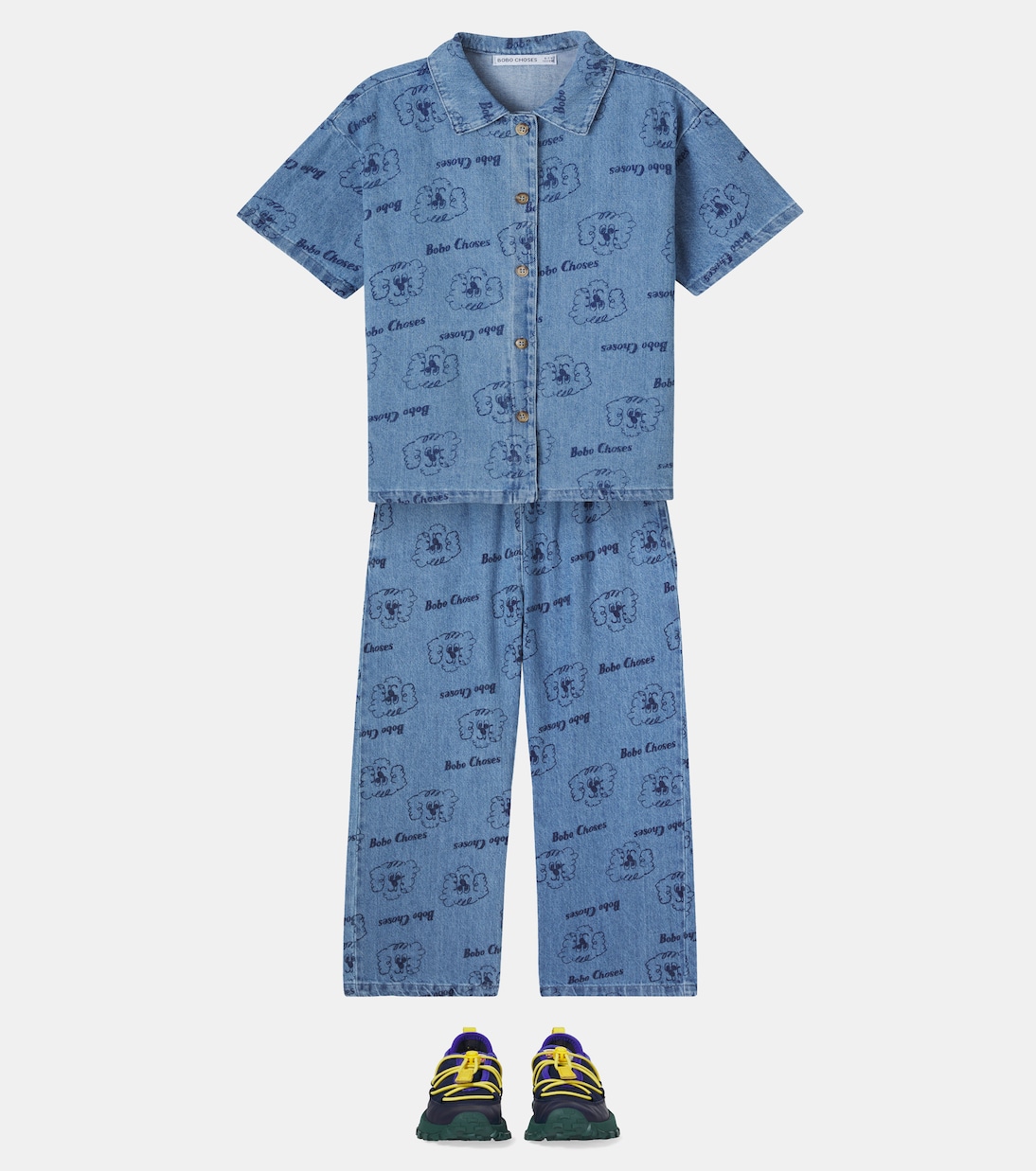 Pickles The Dog printed jeans | Bobo Choses