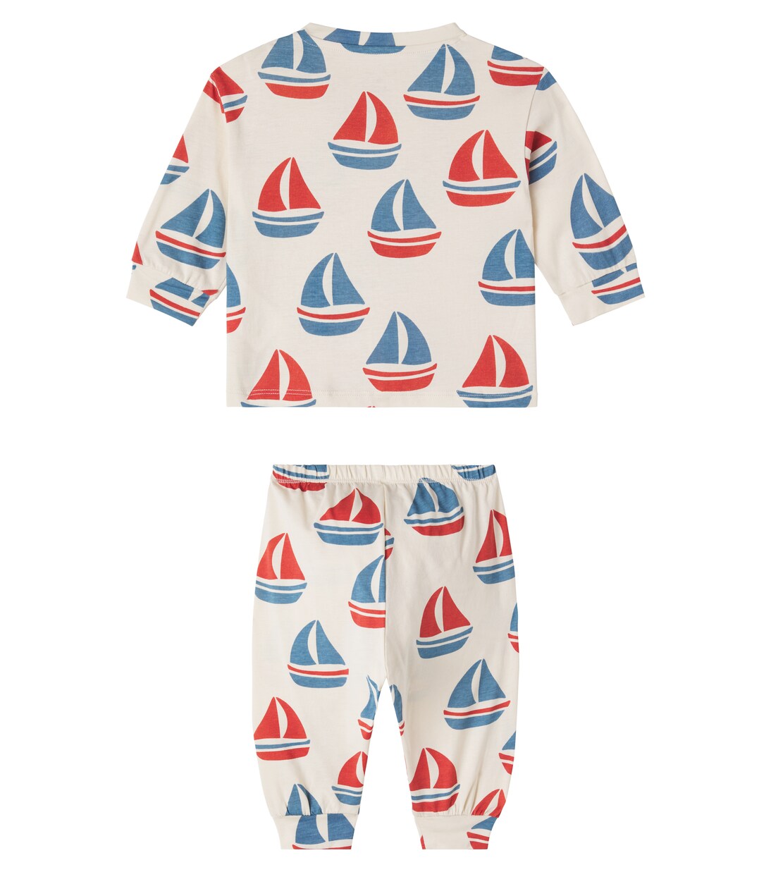 Baby Gio cotton sweatshirt and sweatpants set | Konges Sløjd