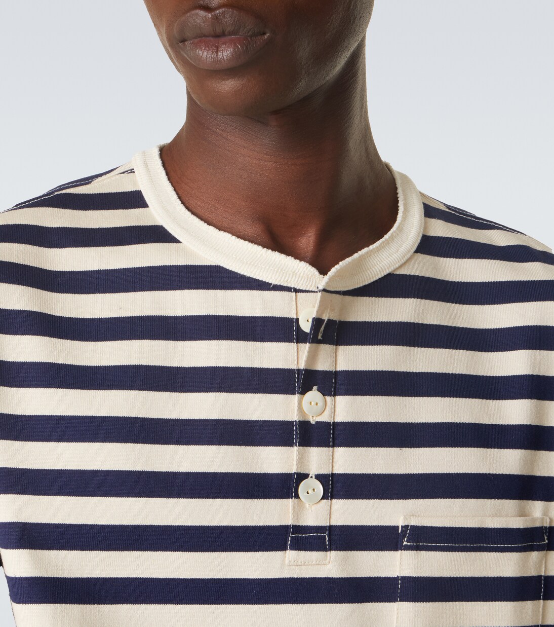 Striped cotton jersey T-shirt | Junya Watanabe