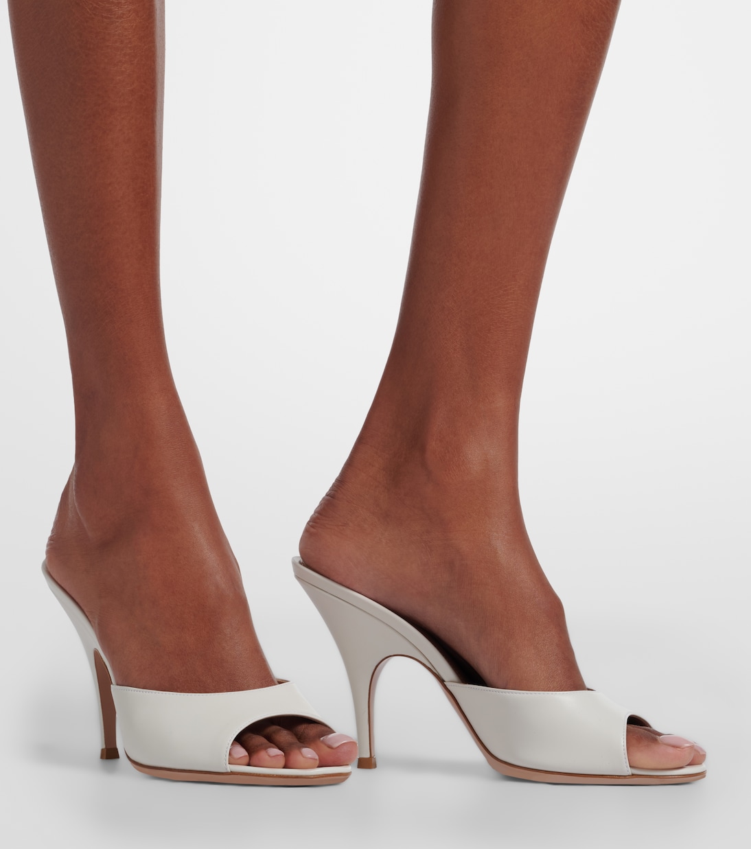 Pantoletten Sofia aus Leder | Gianvito Rossi