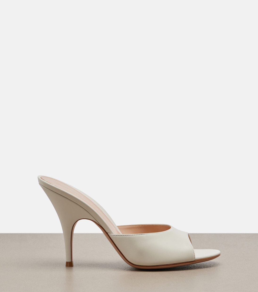 Pantoletten Sofia aus Leder | Gianvito Rossi