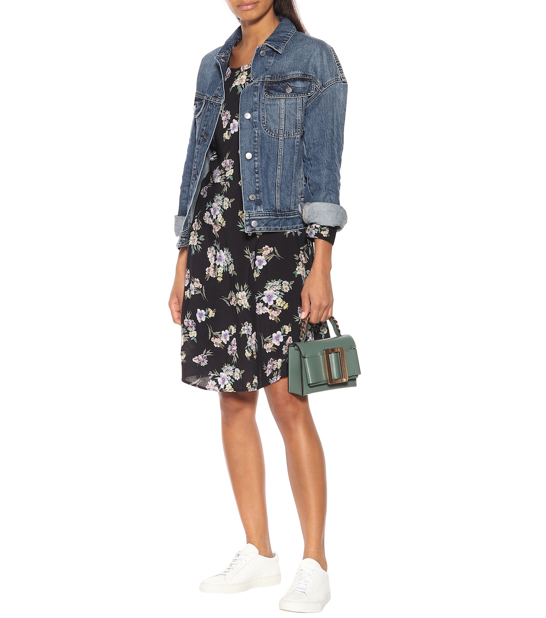 Winola printed dress | Velvet
