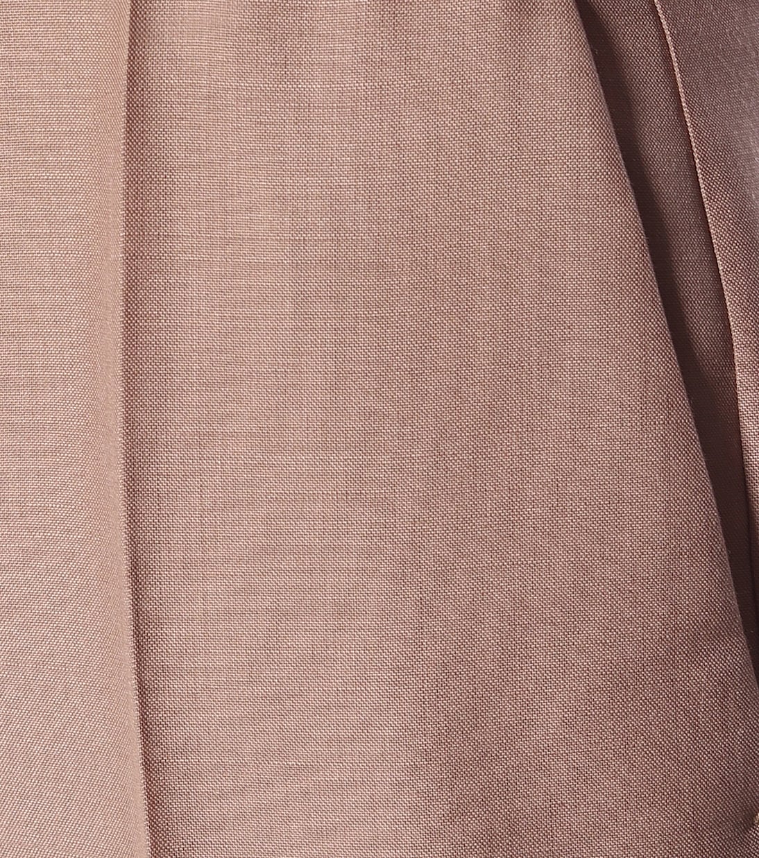 Mid-rise straight mohair-blend pants | Prada