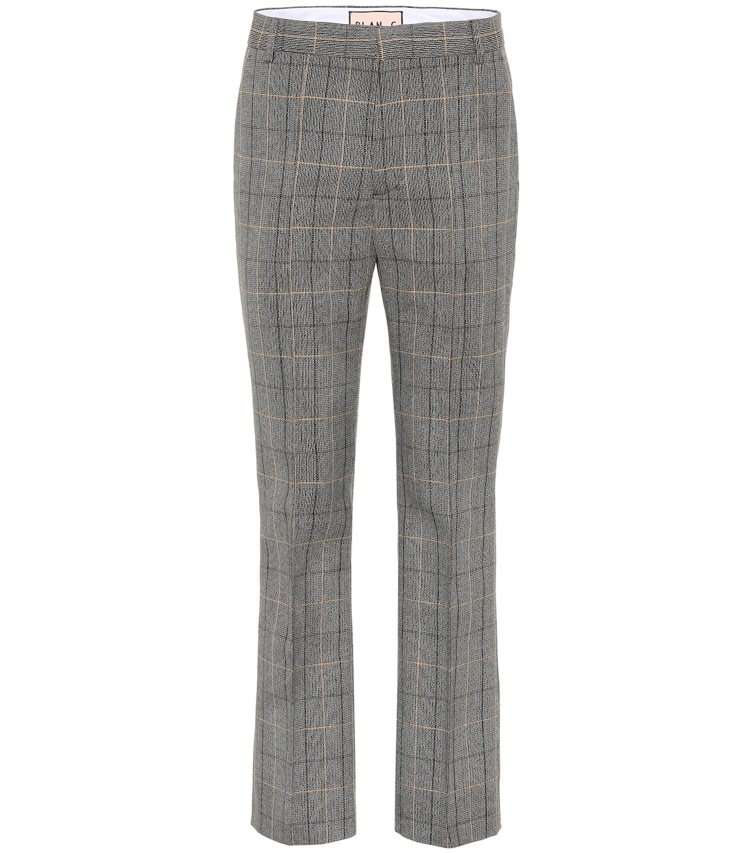 Pantaloni a quadri in misto lana | Plan C