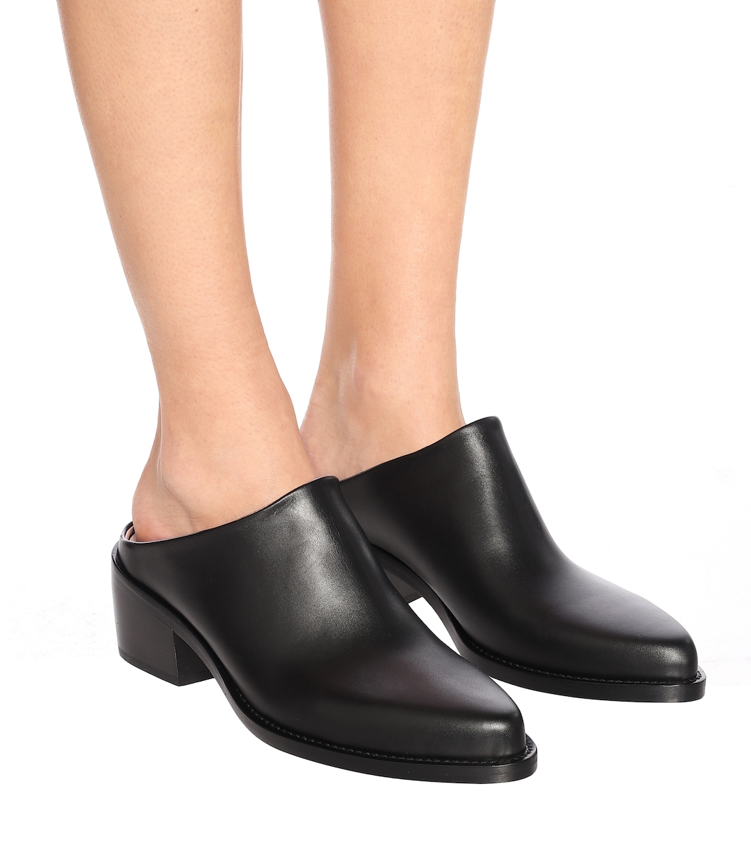 Mules in pelle | Legres