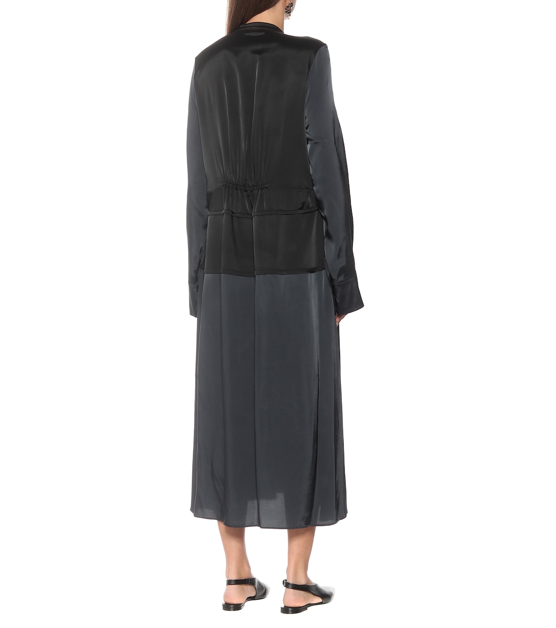 Stretch-twill midi dress | Jil Sander