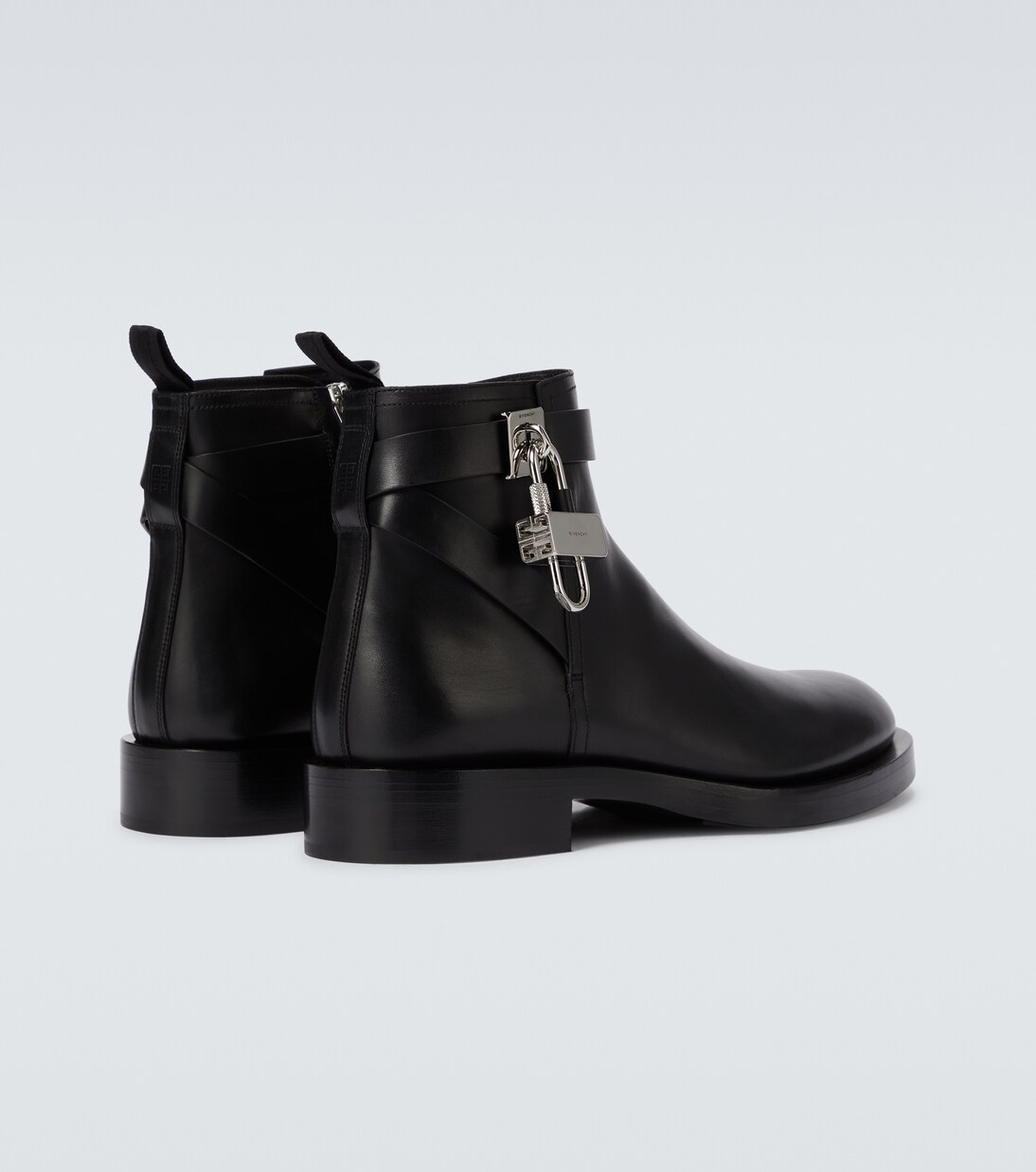 Ankle Boots Padlock aus Leder | Givenchy