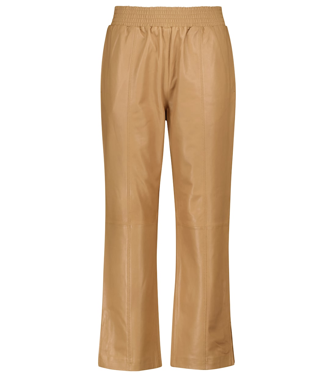 Pantalones rectos Gym de piel | Frame