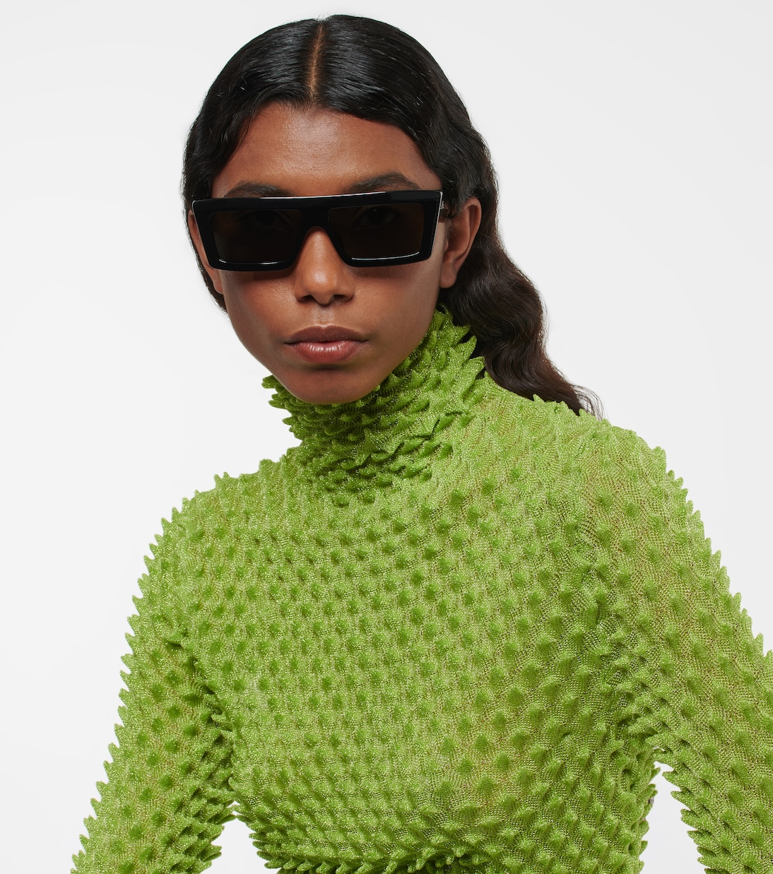 Occhiali da sole CELINE stile rettangolare per giovani trendsetter
